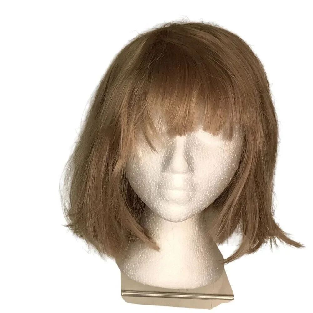 Wig Medium Blonde Bob Theater Halloween Costume Cosplay Hollywood New